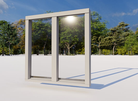 Vastglaskozijn dubbel