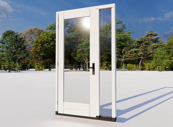 Achterdeur zijlicht model 01