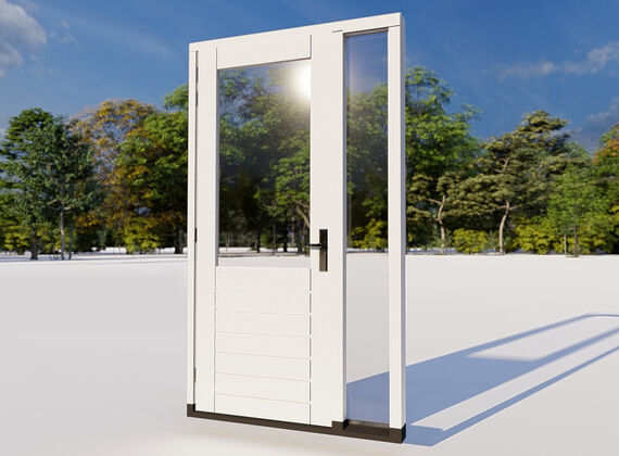 Achterdeur zijlicht model 02